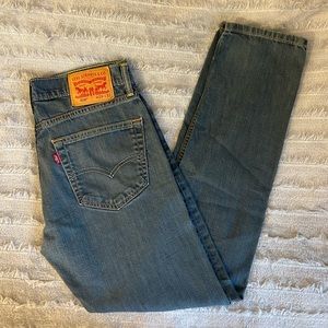 Levi Men’s 508 Regular Taper Dark Wash Jeans